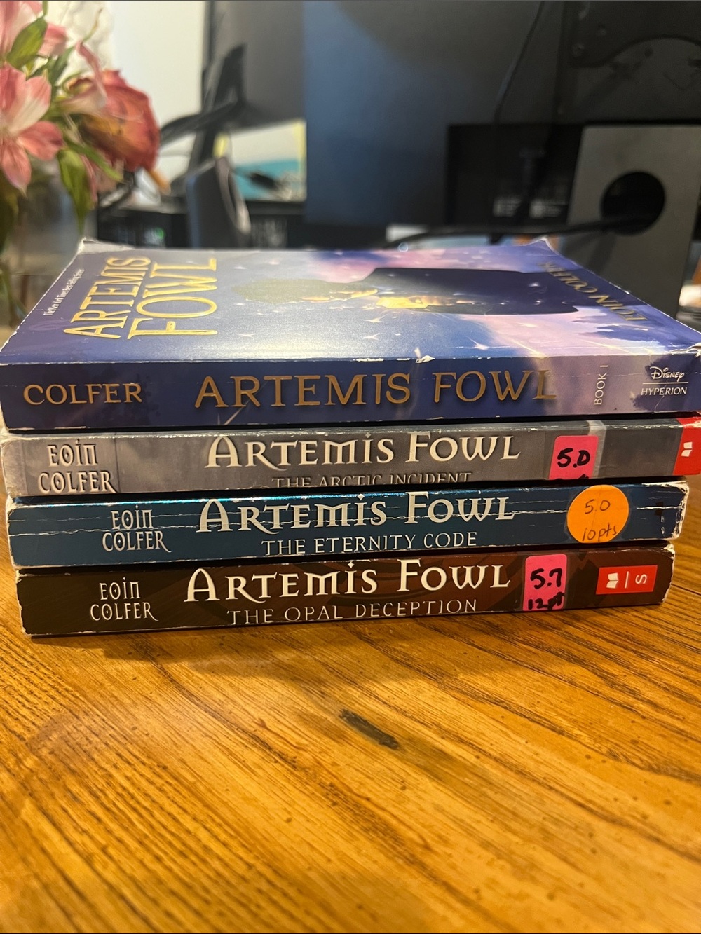 Artemis Fowl Paperback Box Set Books 1-4 by Eoin Colfer
